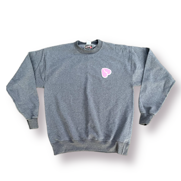 Heather Grey Pink Sweatshirt